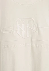 GANT T-Shirt Khaki/Weiß/Dunkelblau/Beige