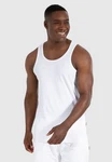 Smilodox Tanktop Kai Weiß/Schwarz/Creme
