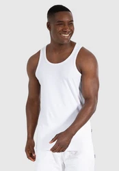 Smilodox Tanktop Kai Weiß/Schwarz/Creme