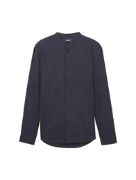 Langarmshirt structured shirt