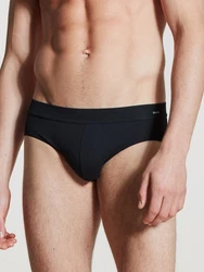 Calida Slip Cotton Code Schwarz/Braun