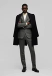 HECHTER PARIS Chelsea Boots Chelseaboots Schwarz/Bordeaux