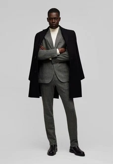 HECHTER PARIS Chelsea Boots Chelseaboots Schwarz/Bordeaux