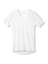 Shirttop Focus mit lssigem V-Ausschnitt