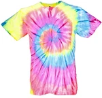 Guru-Shop T-Shirt Herren Kurzarm Tie Dye 
