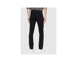 TOM TAILOR Jeans Troy unifarben/schwarz