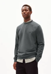 Armedangels Sweatshirt BAARO COMFORT Regular Fit grau