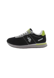U.S. Polo Assn Schuhe Low-Sneaker ALTENA001 Grün/Schwarz
