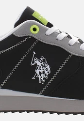 U.S. Polo Assn Schuhe Low-Sneaker ALTENA001 Grün/Schwarz