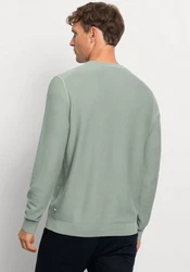 OLYMP Rundhalspullover Strick Casual 