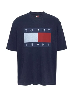 Tommy Jeans T-Shirt TJM RLX MELANGE FLAG TEE