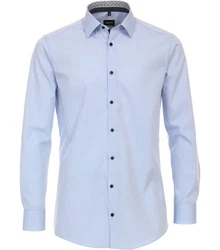 VENTI Businesshemd extra langer Arm Hellblau/Blau