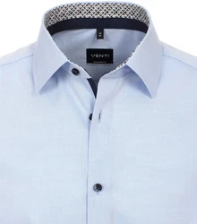VENTI Businesshemd extra langer Arm Hellblau/Blau