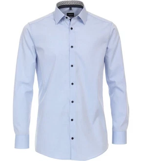 VENTI Businesshemd extra langer Arm Hellblau/Blau