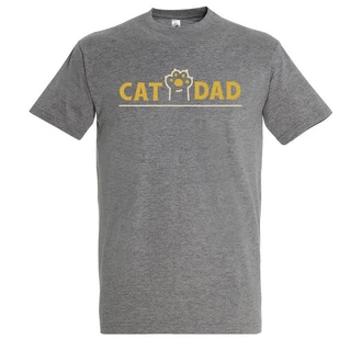 Youth Designz Print-Shirt Cat Dad Herren T-Shirt Youth Designz Print-Shirt Cat Dad Herren T-Shirt