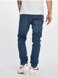 DEF Cargohose Skom Slim Fit Jeans Dunkelblau/Blau/Hellblau