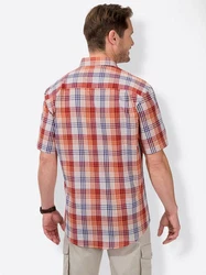Witt Funktionshemd Kurzarm-Hemd Rot/Braun/Orange