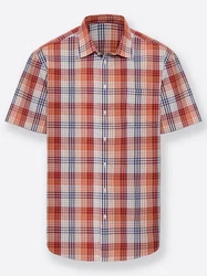 Witt Funktionshemd Kurzarm-Hemd Rot/Braun/Orange