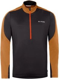 Rollkragenshirt Me Livigno Halfzip II BLACK/SILT BROWN