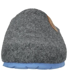 Rohde Hausschuh NAPOLI-H 6900-72 Grau/Dunkelblau/Hellblau/Hellgrau