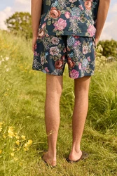 Next Badeshorts mit Print Mischfarben/Blau/Hellblau/Lila