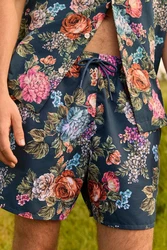 Next Badeshorts mit Print Mischfarben/Blau/Hellblau/Lila