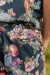 Next Badeshorts mit Print Mischfarben/Blau/Hellblau/Lila