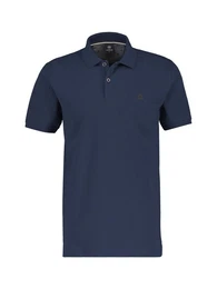 Poloshirt mit dezenter Stickerei auf der Brust