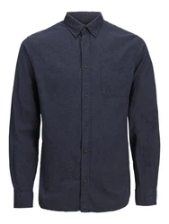 JACK & JONES Hemd 'JJEClassic' Dunkelblau