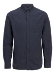 JACK & JONES Hemd 'JJEClassic' Dunkelblau