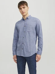 JACK & JONES Hemd 'JJEClassic' opal