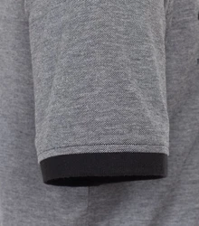 CASAMODA Polo-Shirt uni Grau/Blau