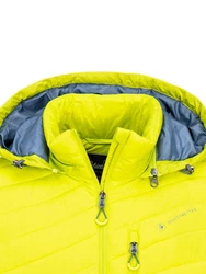 Schietwetter Steppweste Herren Grün/Gelb/Neonfarben