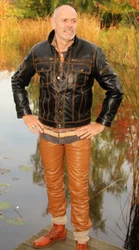 Be Noble Lederjacke Denver Jeansjacken Style 