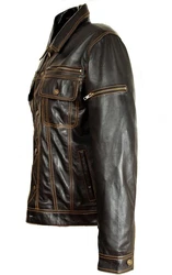 Be Noble Lederjacke Denver Jeansjacken Style 