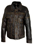 Be Noble Lederjacke Denver Jeansjacken Style 