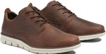 Timberland Bradstreet Low Lace Up Sneaker Braun/Dunkelbraun/Beige/Dunkelrot