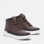Timberland Seneca Bay Mid Lace Up Sneaker Dunkelbraun/Braun/Grau/Dunkelgrün/Rot