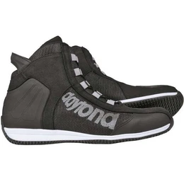AC4 WD schwarz / wei 40 Motorradstiefel (Packung, Antistatische und l- und Benzinfeste Sohle)