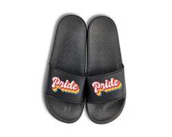 Youth Designz Pride Unisex Badelatschen Flip Flops Badeschuh Braun/Rosa/Rot