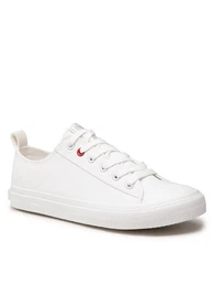Sneakers aus Stoff JJ174001 White Sneaker