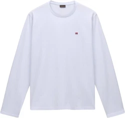 Napapijri Langarmshirt Salis Weiß/Lila/Rosa/Hellblau