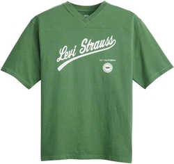Levi's V-Shirt GRAPHIC VNECK TEE Grün/Dunkelgrün