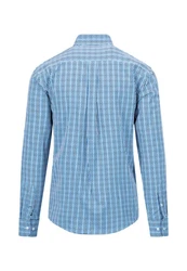 FYNCH-HATTON Hemdjacke Dunkelblau/Hellblau/Blau
