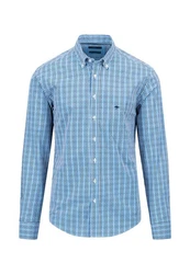 FYNCH-HATTON Hemdjacke Dunkelblau/Hellblau/Blau