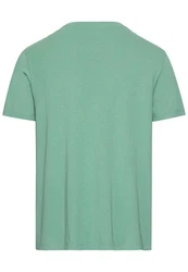 camel active T-Shirt mit Logostickerei 