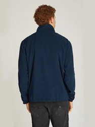 Tommy Jeans Fleecepullover TJM REG S FLAG POLAR 1/4 ZIP 