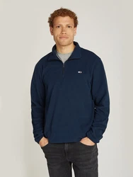 Tommy Jeans Fleecepullover TJM REG S FLAG POLAR 1/4 ZIP 