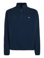 Tommy Jeans Fleecepullover TJM REG S FLAG POLAR 1/4 ZIP 