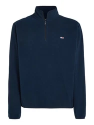 Tommy Jeans Fleecepullover TJM REG S FLAG POLAR 1/4 ZIP 